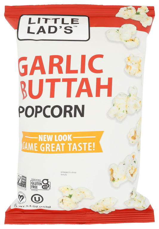 LITTLE LADS: Garlic Buttah Popcorn, 5.4 oz