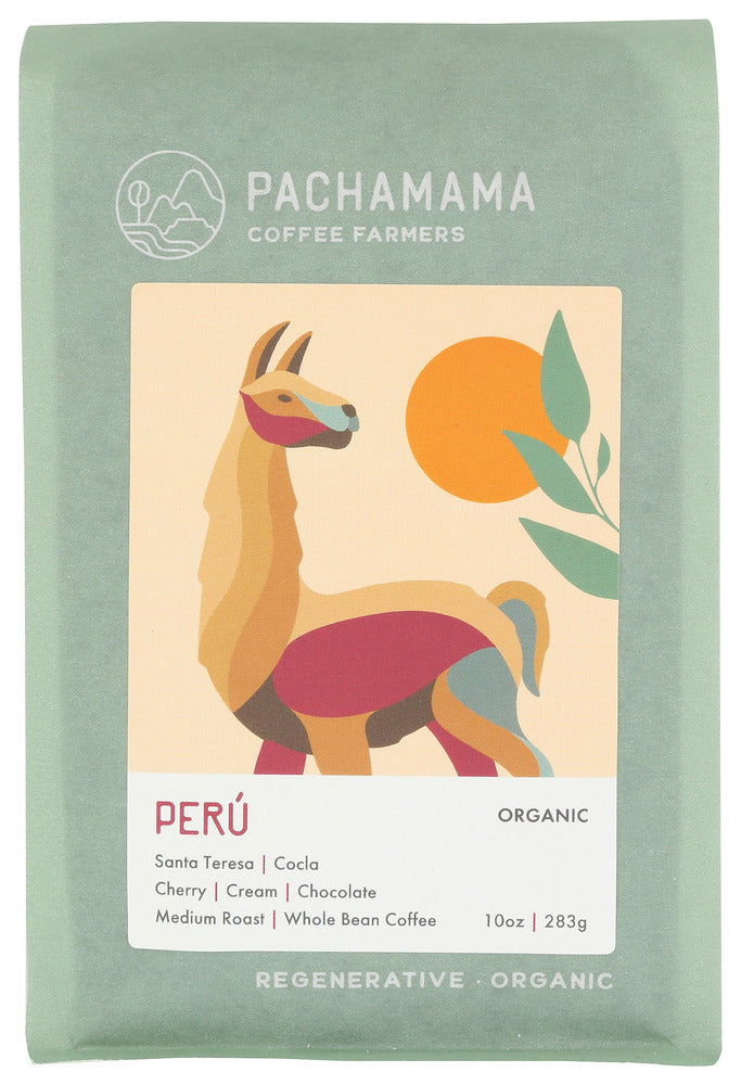 PACHAMAMA COFFEE COOPERATIVE: Peru Organic Coffee, 10 oz