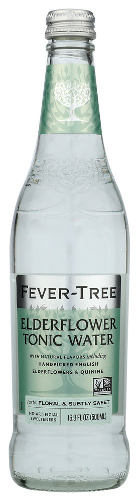 FEVER TREE: Elderflower Tonic Water, 16.9 oz