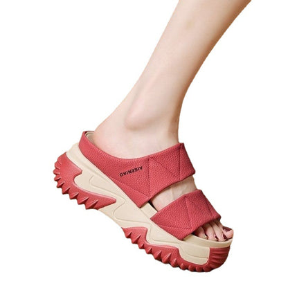 2023 Fashion Vintage Thick-Soled Slide Sandals for Women