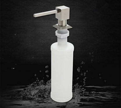Square Deck Mounted Kitchen Soap Dispenser