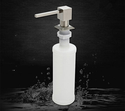 Square Deck Mounted Kitchen Soap Dispenser