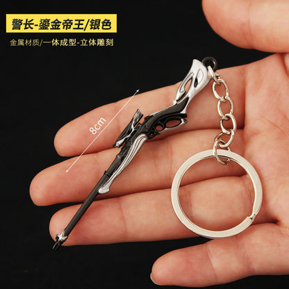 Valorant Merchandise M4 Impression Metal Keychain