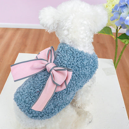 Dog Clothes for Fall Winter - Warm Fleece Vest for Teddy