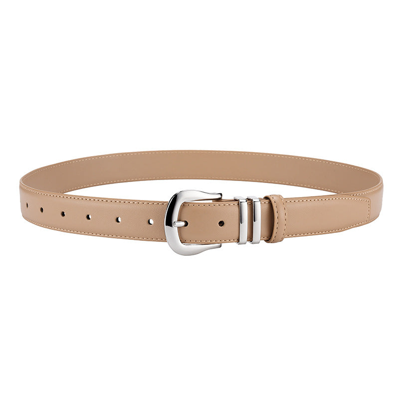 Women's Fashionable Genuine Leather Belt for Summer