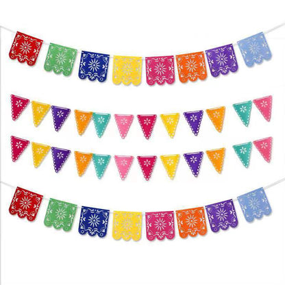 Colorful Day of the Dead Decorative Flag Bunting