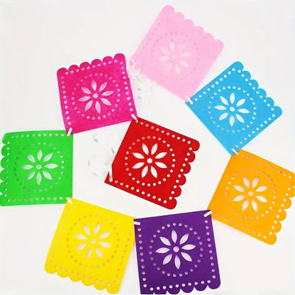 Colorful Day of the Dead Decorative Flag Bunting