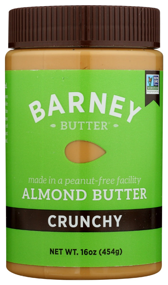 BARNEY BUTTER:  Almond Butter Crunchy, 16 Oz