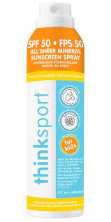 THINK: Spray Spf50 Kids Clr Zinc, 6 FO