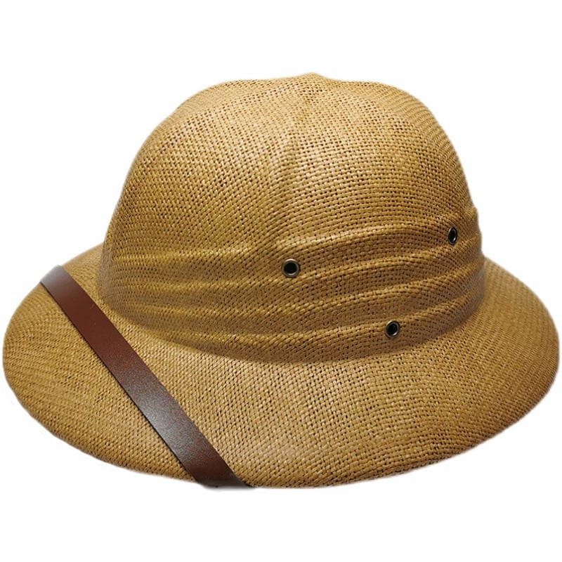 British Explorer Straw Pith Sun Hat