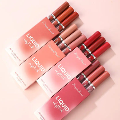 Matte Velvet Lipstick and Gloss in Dusty Rose & Brown