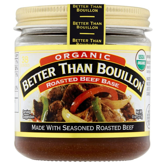BETTER THAN BOUILLON: Organic Roasted Beef Base, 8 oz