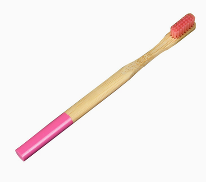 Bamboo Toothbrush with Custom Logo and Kraft Paper Box