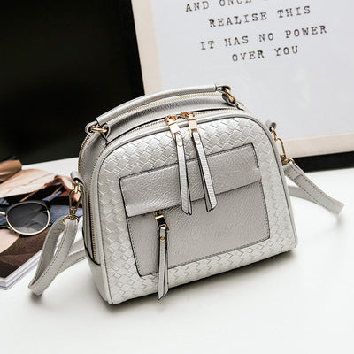 Stylish Hand-Held Woven One-Shoulder Lady Bag