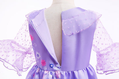 Summer Kids Dress - Purple Tulle Mirabel Costume