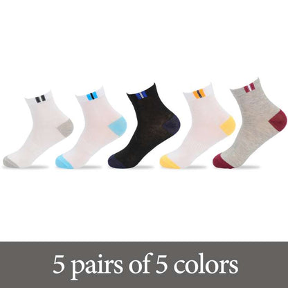Durable Cotton Sports Deodorant Spring Socks