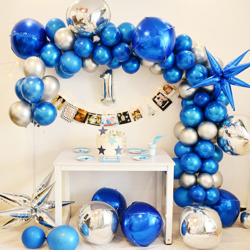 Astronaut Theme Birthday Balloon Set for Boys
