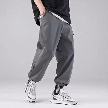 Men's Casual Loose-Fitting Trousers - Fashionable Style