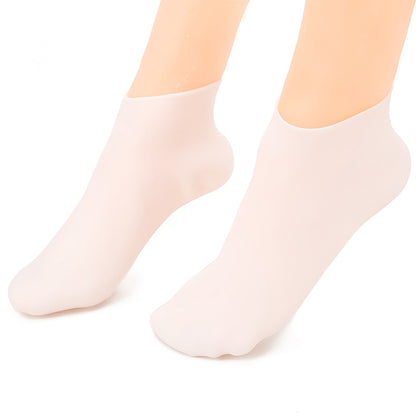 Heel Protector Silicone Sleeve for Cracked Dry Heels