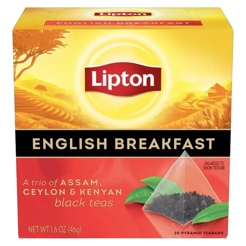 LIPTON: English Breakfast Black Tea, 20 bg