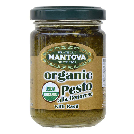 MANTOVA: Organic Pesto Genovese, 4.6 oz