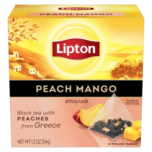 LIPTON: Peach Mango Black Tea, 20 bg