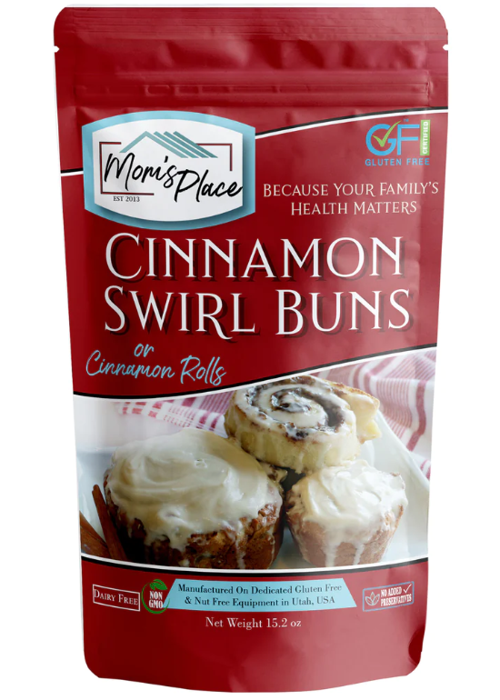 MOMS PLACE: Cinnamon Roll Mix, 15.2 oz