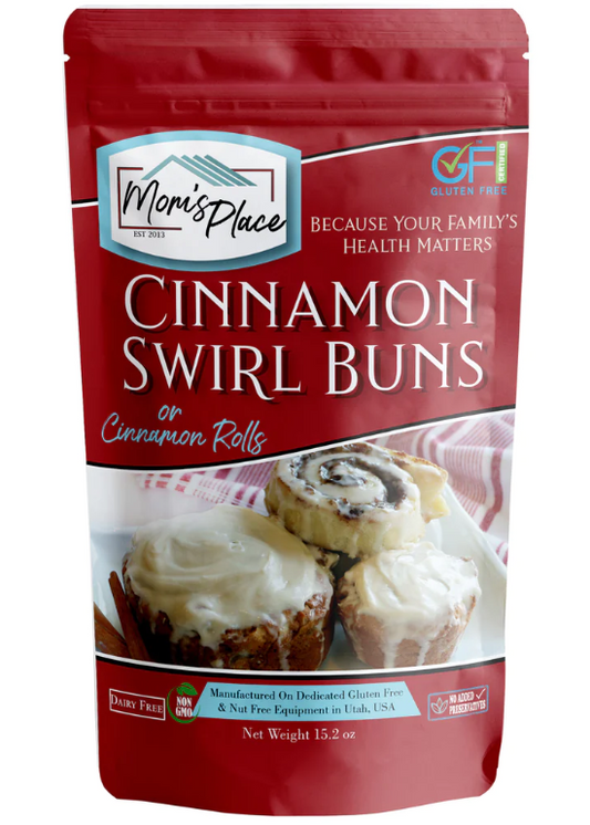 MOMS PLACE: Cinnamon Roll Mix, 15.2 oz