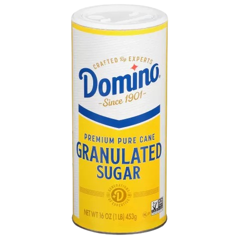 DOMINO: Granulated Sugar Canister, 16 oz