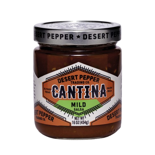DESERT PEPPER: Cantina Mild Red Salsa, 16 oz