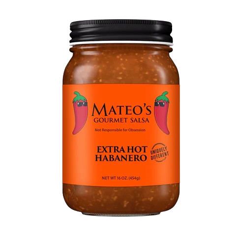 MATEOS GOURMET: Habanero Gourmet Salsa, 16 oz