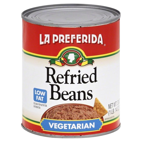 LA PREFERIDA: Refried Beans Vegetarian, 30 oz