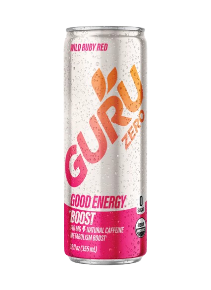 GURU: Wild Ruby Red Energy Beverage, 12 fo