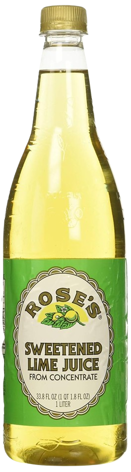 ROSES: Sweetened Lime Juice, 33.8 fo