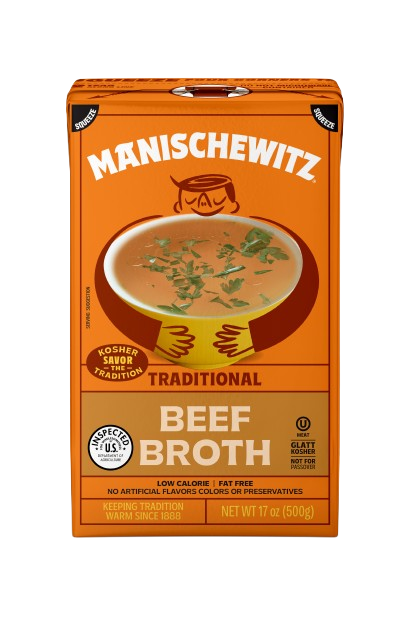 MANISCHEWITZ: Beef Broth, 17 fo