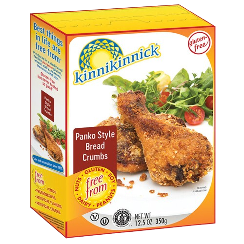 KINNIKINNICK: Panko Style Bread Crumbs, 12.5 oz