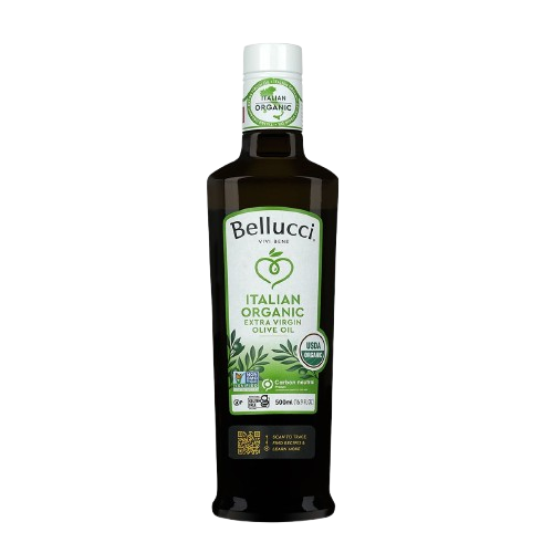 BELLUCCI PREMIUM: Italian Organic Extra Virgin Olive Oil, 500 ml