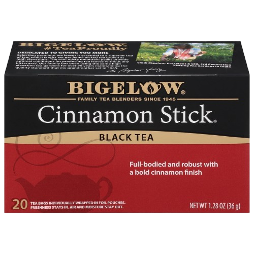 BIGELOW: Cinnamon Stick Black Tea 20Bg, 1.28 oz