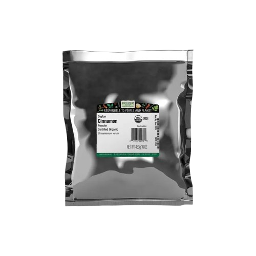 FRONTIER BULK: Ceylon Cinnamon Ground Organic, 16 oz