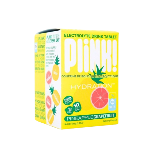 PLINK: Pineapple Grapefruit Electrolyte Drink Tablet Hydration 12Pkt, 2.29 oz