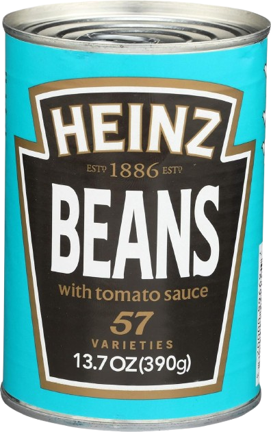 HEINZ: Original Beans In Tomato Sauce, 13.7 oz
