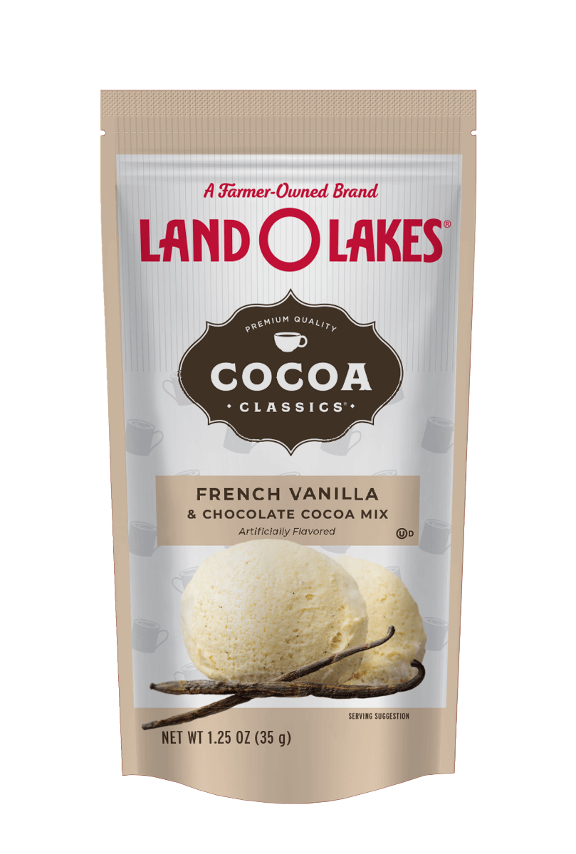 COCOA CLASSICS: French Vanilla and Chocolate Cocoa Mix, 1.25 oz