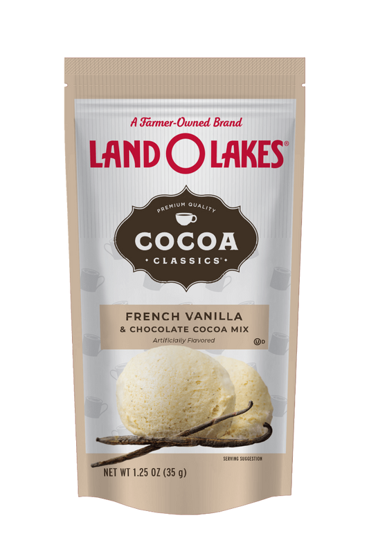 COCOA CLASSICS: French Vanilla and Chocolate Cocoa Mix, 1.25 oz
