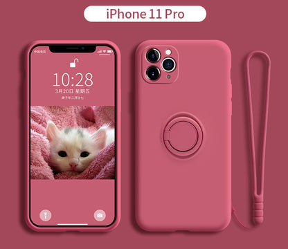 iPhone 11 Pro Liquid Silicone Case with Lens Cover