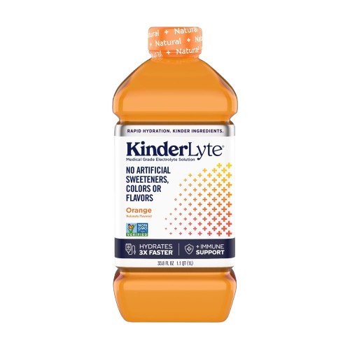 KINDERLYTE: Oral Electrolyte Solution Orange, 33.8 fo