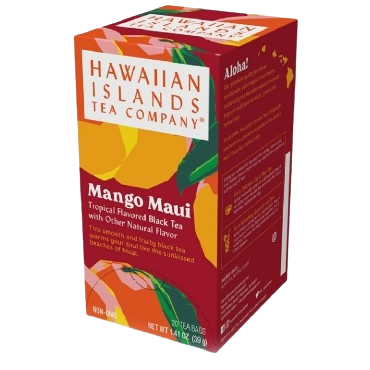 HAWAIIAN ISLANDS TEA COMPANY: Mango Maui Black Tea, 20 pk