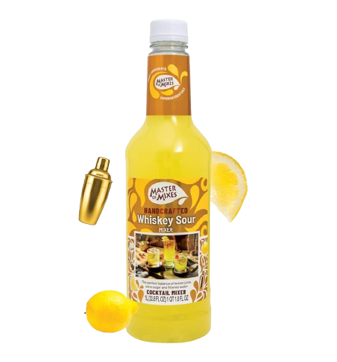 MASTER OF MIXES: Whiskey Sour Mixer, 33.8 oz