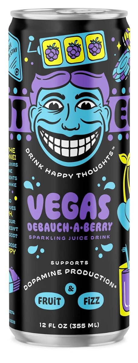 ILLICIT ELIXIRS: Vegas Debauch A Berry Juice, 12 fo