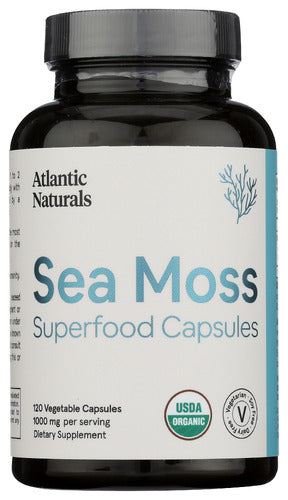 ATLANTIC NATURALS: Organic Sea Moss Capsules, 120 vc