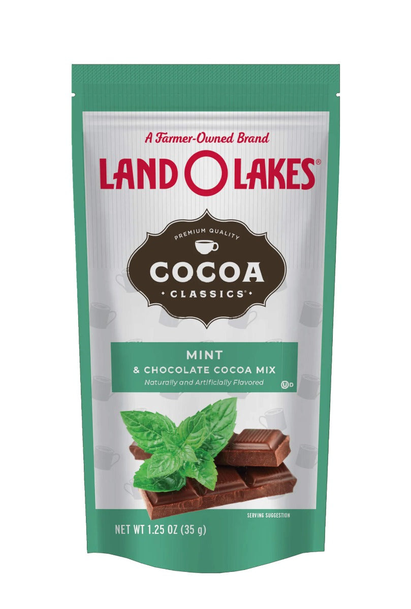 COCOA CLASSICS: Mint and Chocolate Cocoa Mix, 1.25 oz
